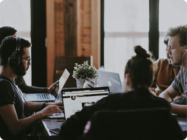 The Simple Studio team at work